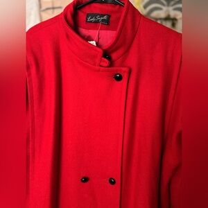 Vintage Red Coat
